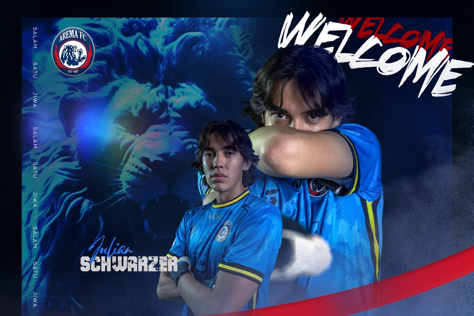 Arema FC Resmikan Julian Schwarzer 