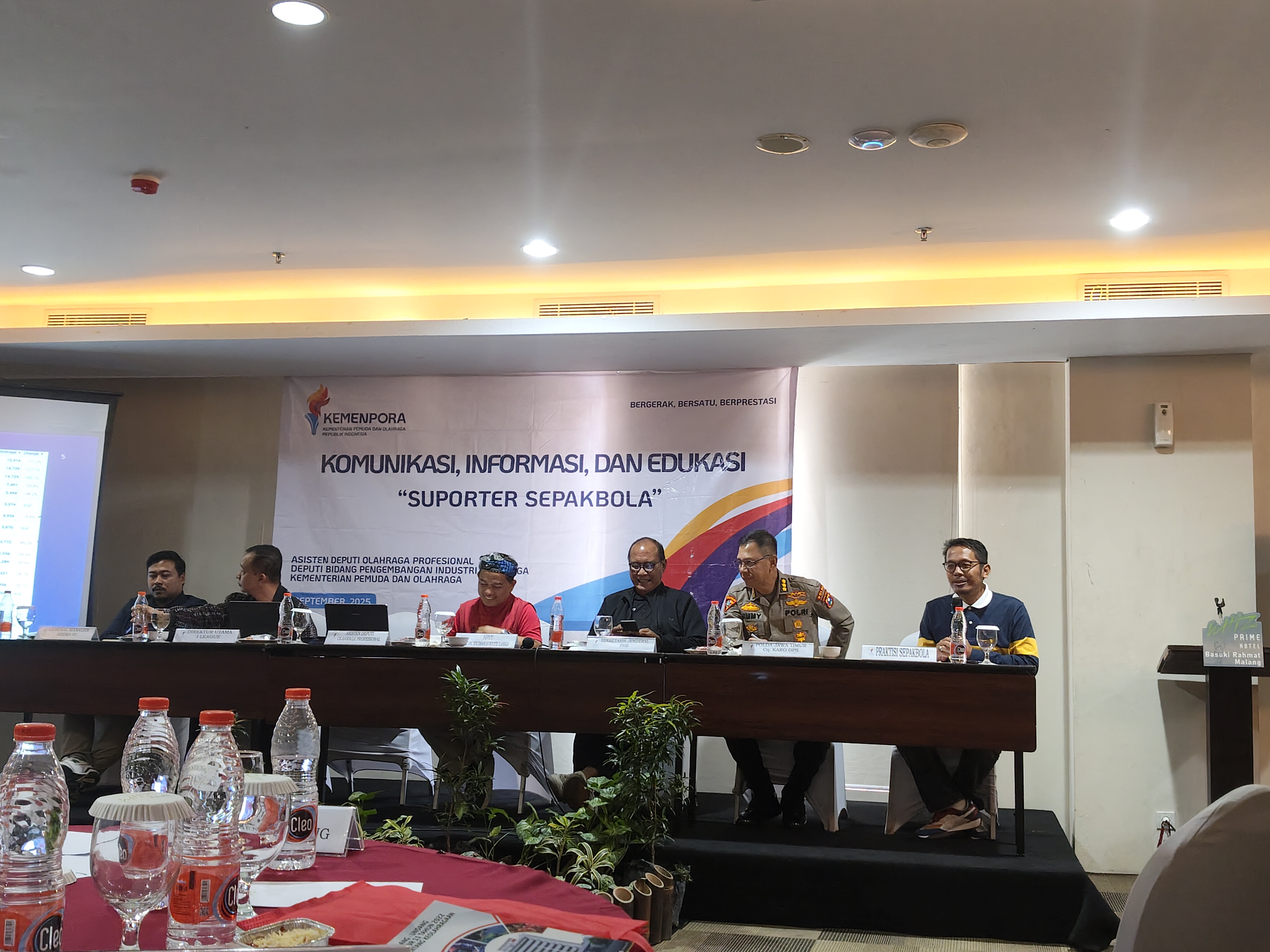 Arema FC Hadiri Diskusi KIE Suporter Sepakbola Bersama Kemenpora