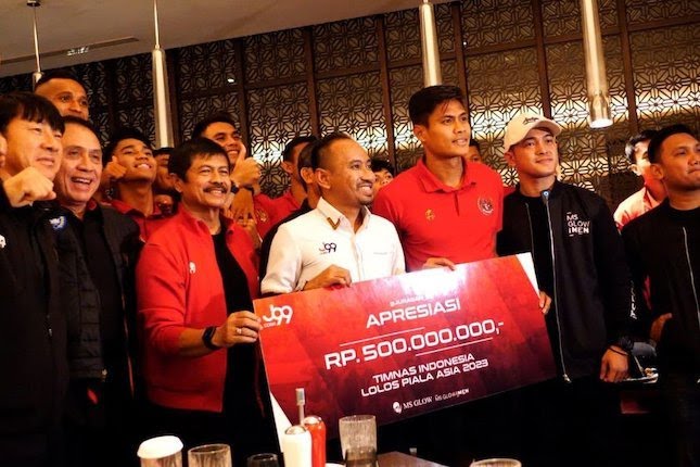 Lolos Piala Asia 2023, Presiden Arema FC Beri Bonus untuk Timnas Indonesia 