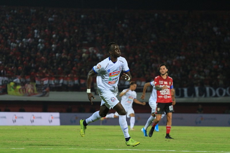 Beri Perlawanan Sengit, Arema FC Akhirnya Kalah Tipis di Pulau Dewata