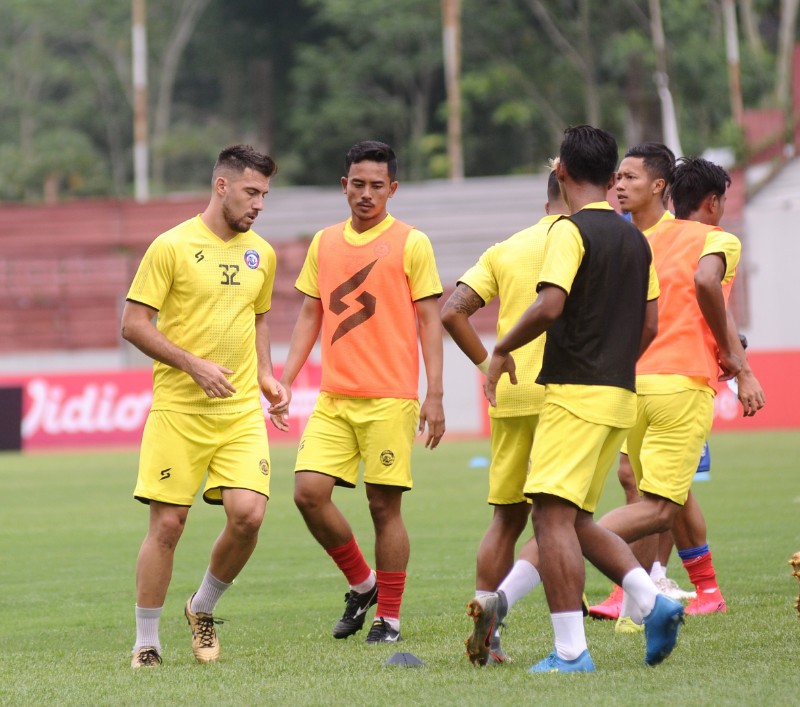 Tunda Latihan Hari Ini, Arema FC Atur Ulang Jadwal Latihan