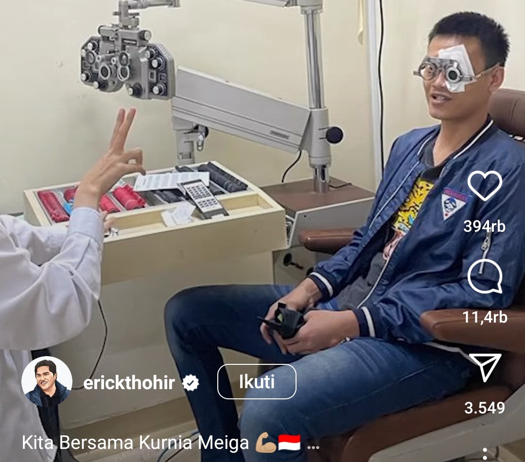 Ketum PSSI Beri Dukungan Penuh Pengobatan Kurnia Meiga, Arema FC Ucapkan Terimakasih 