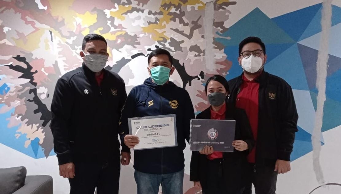 Terima Sertifikat AFC Club Licensing, Arema FC Siap Tampil di Level Asia 