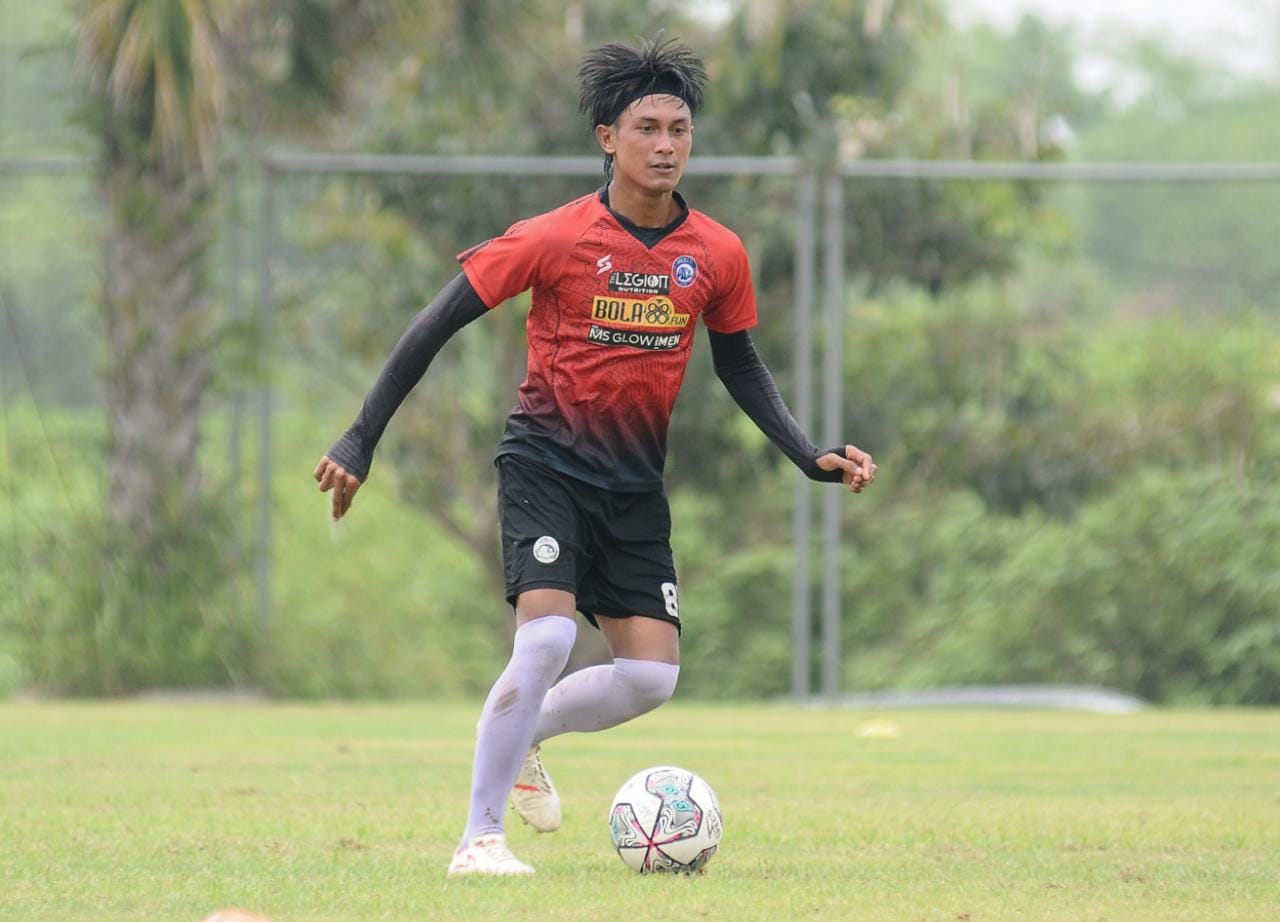 Siap Lawan  Persik, Kapten Arema FC Anggap Seperti Pertandingan Biasa