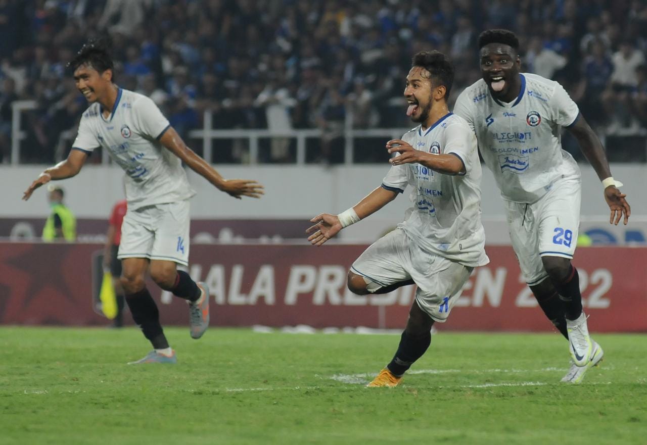   Kalahkan PSIS Semarang di Jatidiri, Arema FC Genggam Modal Penting