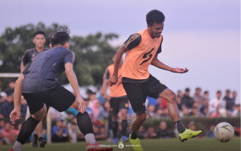 Cuaca Cerah Sambut Pemusatan Latihan Arema FC di Batu