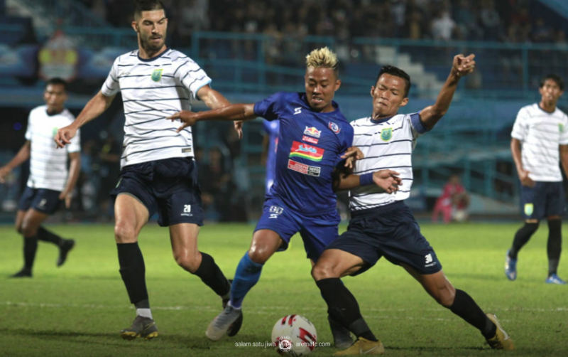 Piala Gubernur Jawa Timur 2020 : Arema FC Ungguli Persela di Babak Pertama